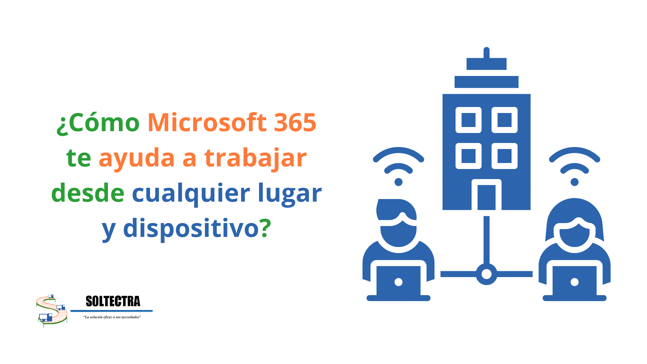 ¿Cómo Microsoft 365 te ayuda a trabajar desde cualquier lugar y dispositivo?